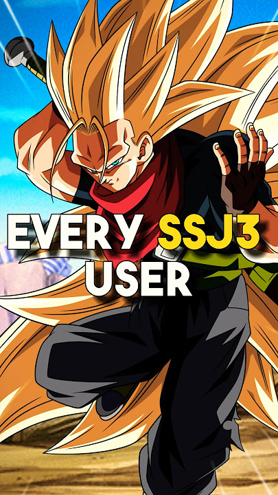 Setiap Pengguna Super Saiyan 3 di Dragon Ball #shorts #dragonballsuper