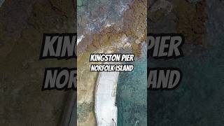 Kingston Pier na Ilha Norfolk, Australia 2025 #dji #norfolkisland #australia #drone #workandholiday