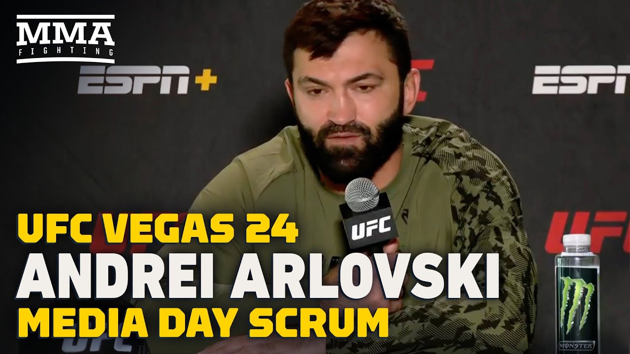 Ufc Vegas 24 Andrei Arlovski Feared He Would Be Cut After Loss To Tom Aspinall Mma Fighting 