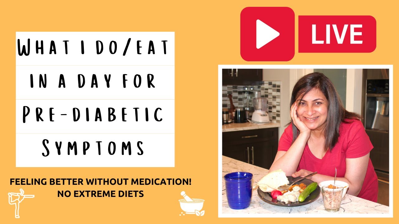 What I do to control PreDiabetic Symptoms Without Medication + No