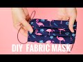 DIY Covid-19 Fabric Mask (with Filter Pocket) Sewing Tutorial