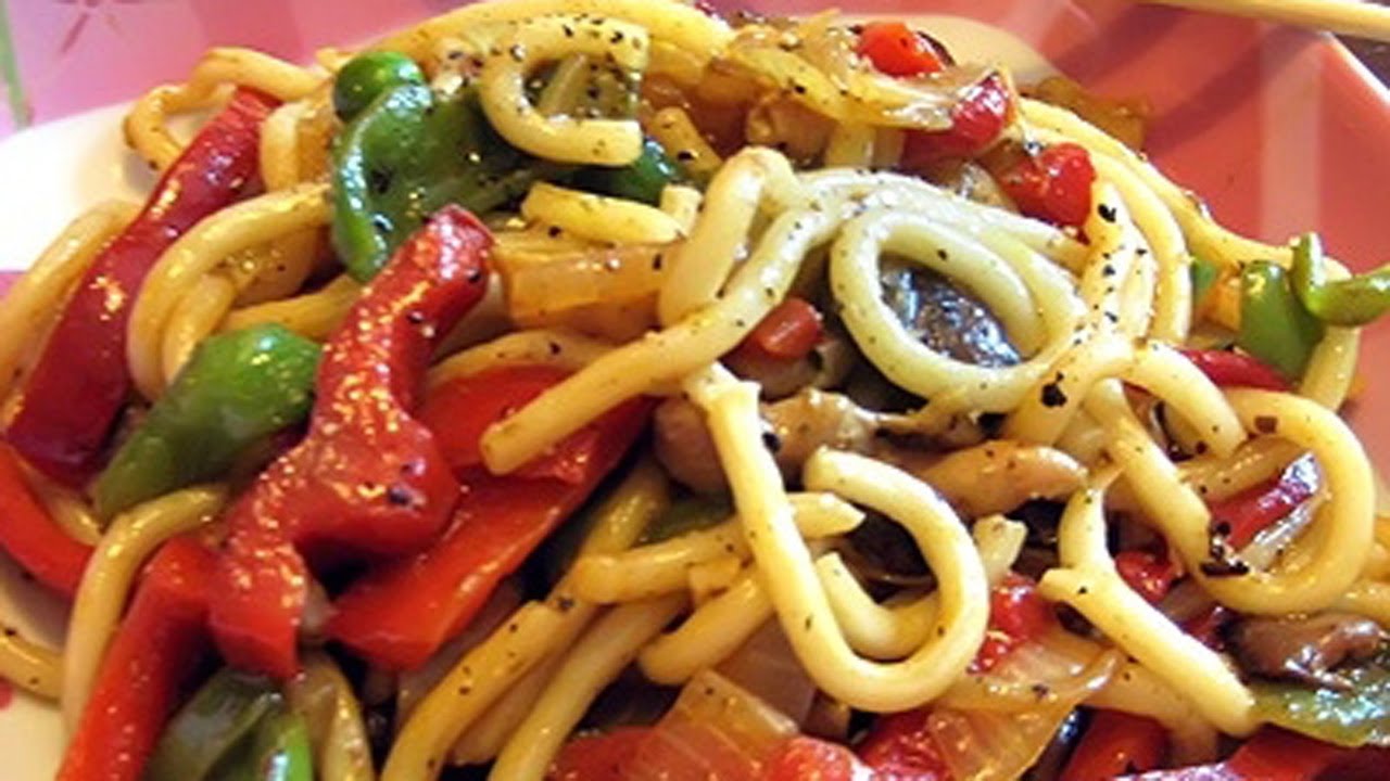 Fideos chinos con verduras agridulce por kat-y. La receta de  Thermomix<sup>®</sup> se encuentra en la categoría Arroces y pastas en  , de Thermomix<sup>®</sup>