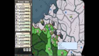 [CZ] Hearts of Iron II - Wacht Am Rhein 1944 Gameplay (No Commentary)