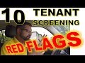 Top 10 Red Flags landlords need to look for when screening tenants - #ThisIsHoltonWise