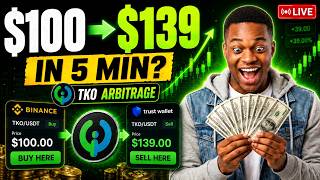 I Turned $100 Into $139 In 5 Minutes | Crypto Arbitrage With Binance & USDT (2026)