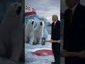 Trump Breaks the Ice 😂 Polar Chase Chaos Begins | Funny Political Parody Short