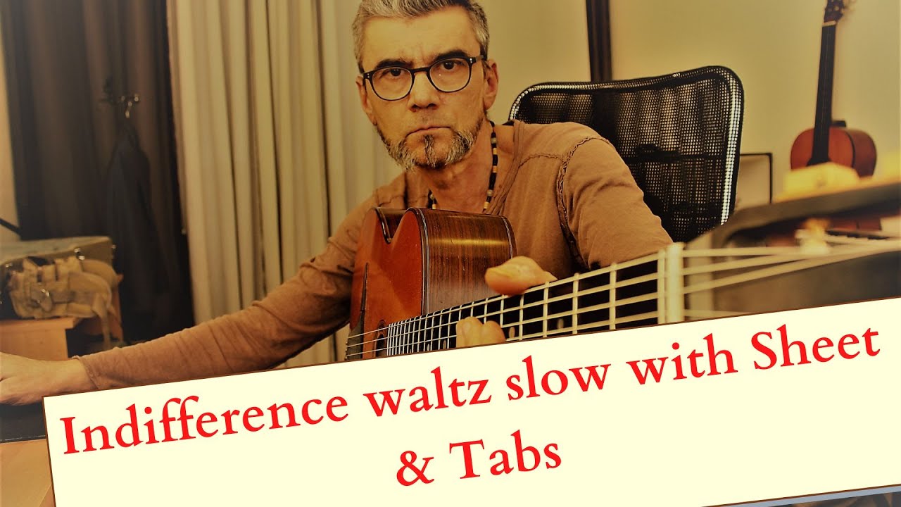 Tony Murena's Indifference waltz slow with sheet & tabs