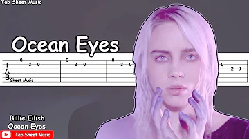 Billie Eilish - Ocean Eyes Guitar Tutorial