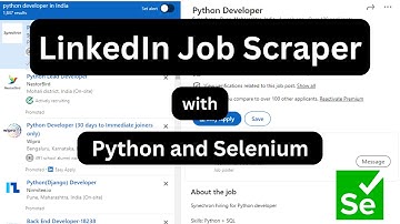 Scrape LinkedIn Jobs with Python and Selenium