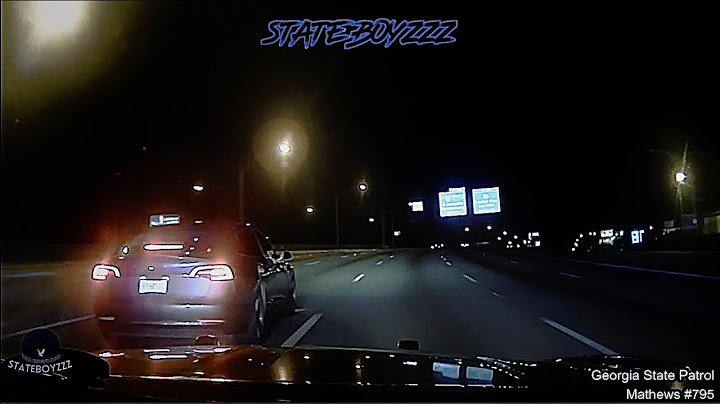 Perp In Tesla Model 3 Tries To Evade GSP and Gets PITed Into A Wall