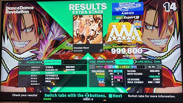 [DDR WORLD] Chocolate Planet (ESP-16) 999,800 PFC