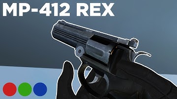 MP-412 REX Revolver Animations