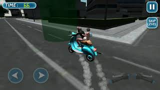 Freestyle Scooter Drive School Game, Gameplay screenshot 2
