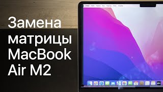 Переклейка экрана / матрицы Apple MacBook Air M2 / A2681