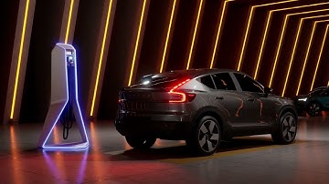 Automotive Rendering Volvo C40