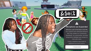 Famous We Got BANNED From ROBLOX Voice Chat Net Worth