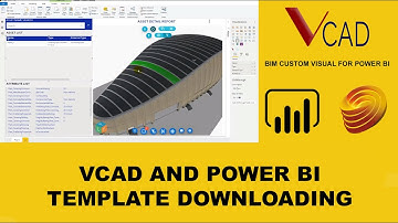 Vcad Ifc custom visual for Power BI -  Asset Template
