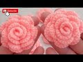 كروشيه ورده مجسمه سهله لتزيين الملابس Crocheted flower 3D easy decorate clothes