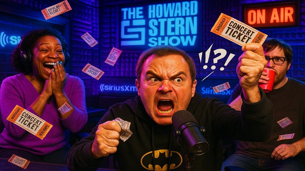 Eric The Actor Explodes Over Ticket Sales Controversy With Steve Langford | The Howard Stern Show