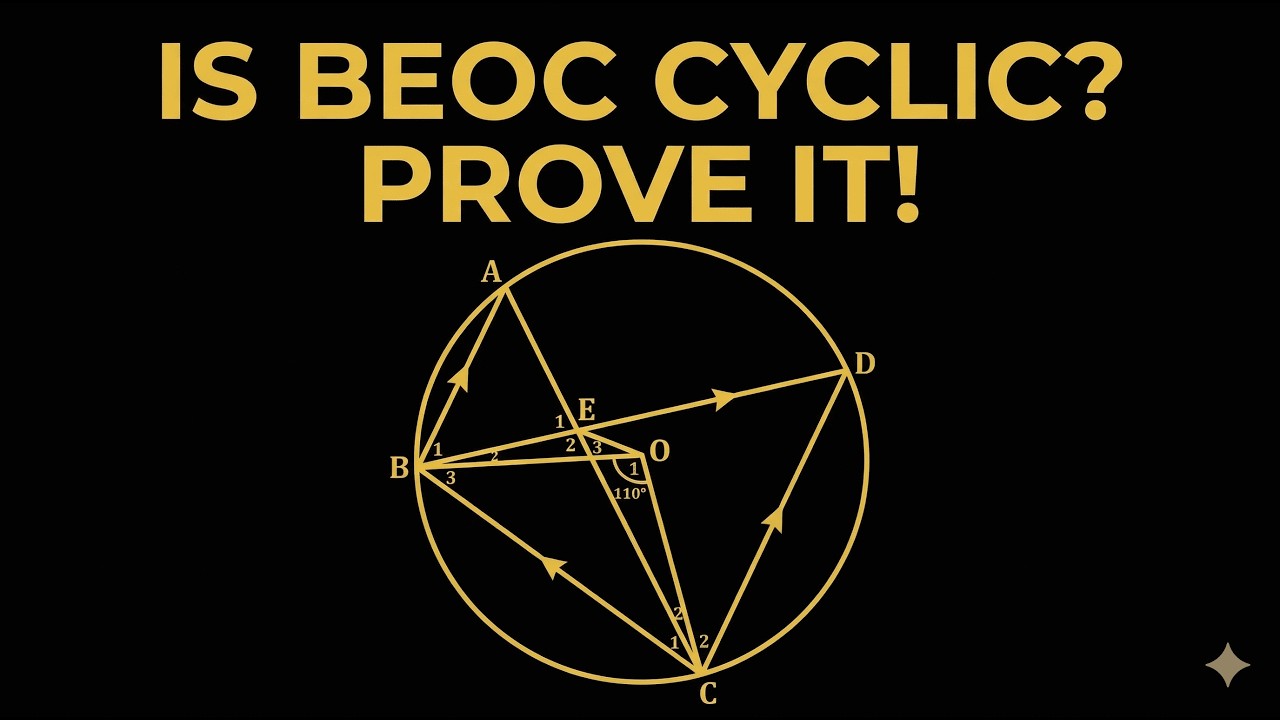 Circle Geometry | Practice Problem - YouTube