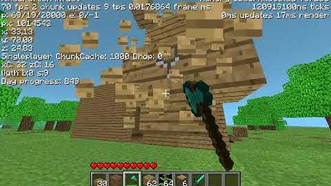 Block Facing Test - Minecraft clone in java and lwjgl