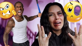 I GOT BEAT UP PRANK ON BOYFRIEND *CUTE REACTION*