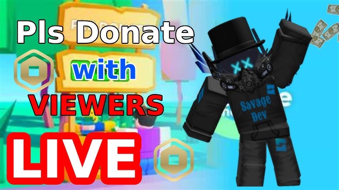 🔴ROBLOX PLS DONATE LIVE DONATING/GIFTING TO VIEWERS! 