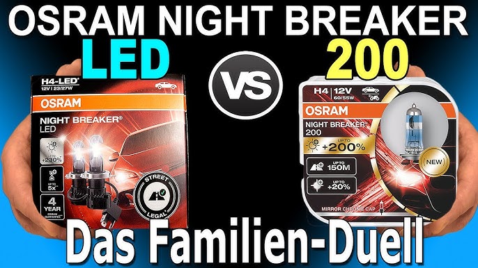 OSRAM Night Breaker H7 LED als Fernlicht im Fiat Ducato / Citroen