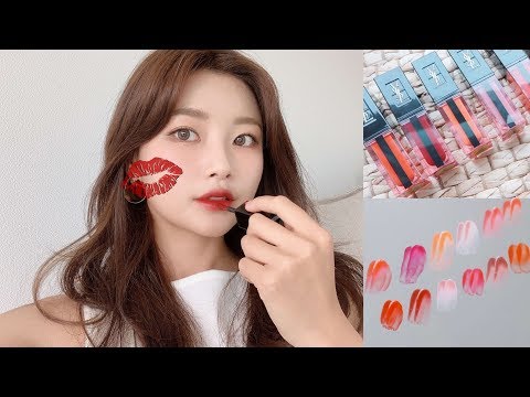 🌹입생로랑 신상 베르니 아 레브르 워터스테인 전색상 발색 feat. jolla 예쁨주의✨💫