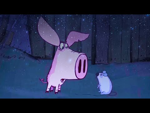 Призрак 🐽 Поросёнок | 5 серий подряд ⭐ Смешные мультики для детей  💠  Гора самоцветов