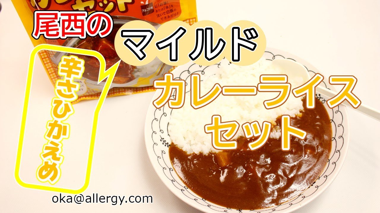 CoCo壱番屋監修】辛さひかえめの『尾西のマイルドカレーライスセット