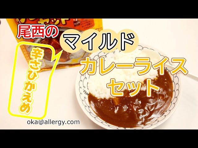 CoCo壱番屋監修】辛さひかえめの『尾西のマイルドカレーライスセット