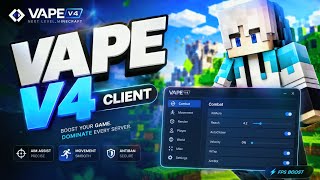 Free Vape V4 - Best Ghost Minecraft Hacked Client for PvP in 2026! (1.8.9 - 1.21.11+) ⚡
