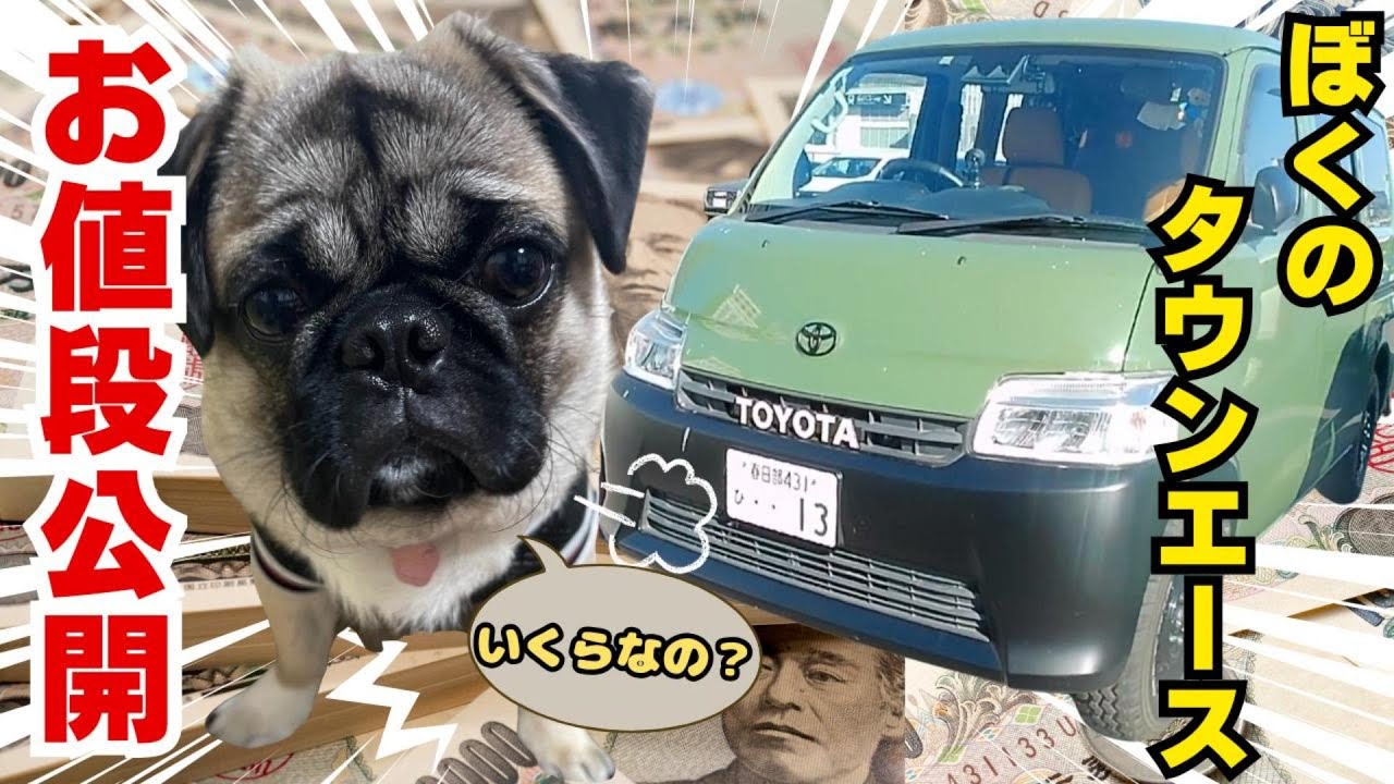 【ぼくのタウンエース金額公開】いくらで購入したのか教えちゃいます!