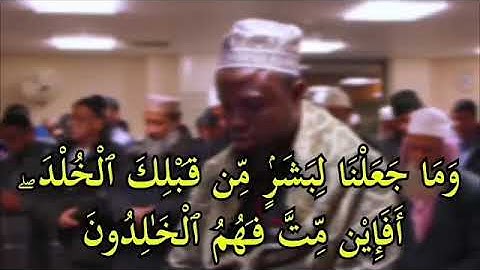 عكاشه كميني ( كينيا ) يتلو برواية رويس عن يعقوب الحضرمي