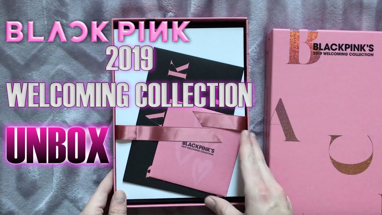 Unbox! BLACKPINK's 2019 Welcoming Collection | UNBOXING | USA BLINK Fanboy