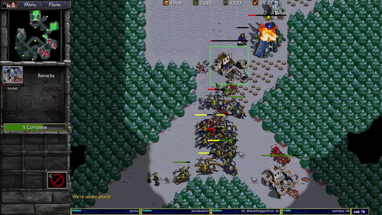 Warcraft 2 Remastered Dream Catcher II 2v2