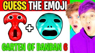 Can You SPOT THE DIFFERENCE + GUESS THE EMOJI!? (GARTEN OF BANBAN 4 vs LANKYBOX!)