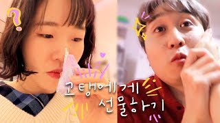 혼자 쇼핑하고 고탱에게 미리 발렌타인데이 선물하기 🎁 (방청소/자라하울)