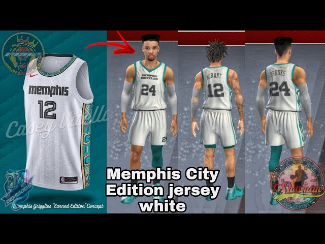 NBA 2K23 Memphis Grizzlies City Jersey 22-23 by Kyu2KxMakoy2K