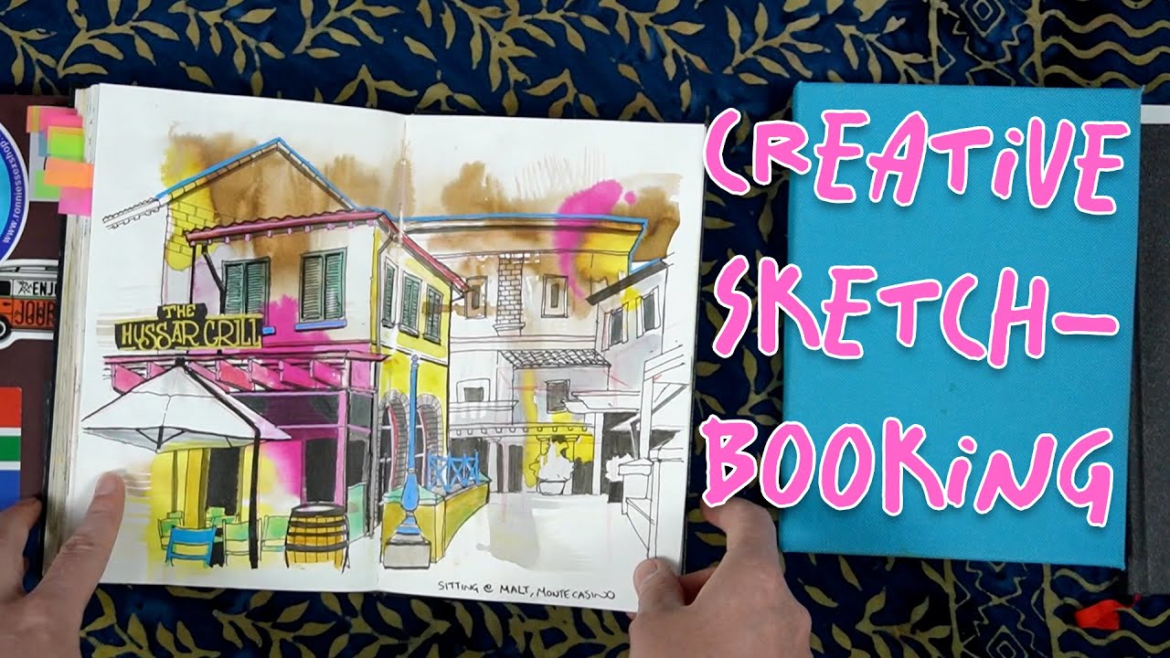 Sketchbook Journal Catalysis to Your Creative Journey - Create Art with ME