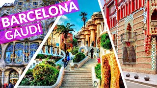 Can you visit all Gaudi places in Barcelona in a day? | From Park Guell to Casa Vicens and more