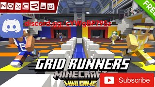 Grid Runners Adventure Map episode 1 ( Minecraft Bedrock )