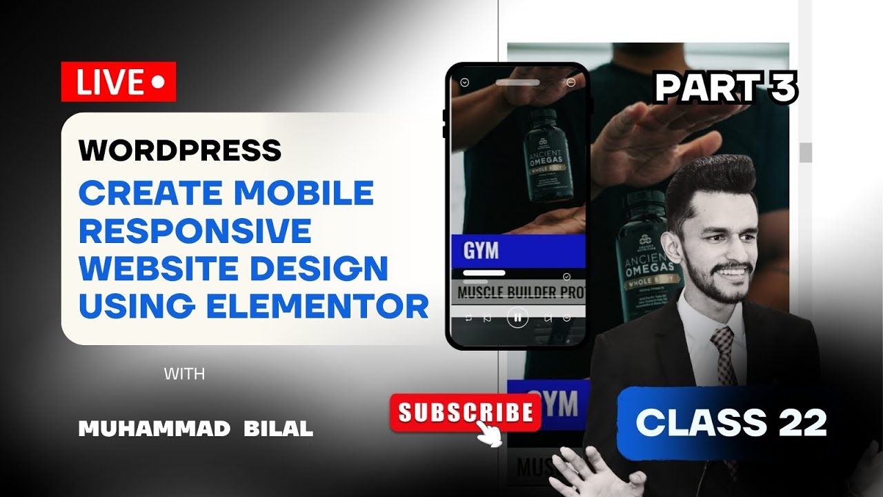 HOW TO MAKE YOUR WORDPRESS WEBSITE MOBILE FRIENDLY WITH ELEMENTOR (PART ...