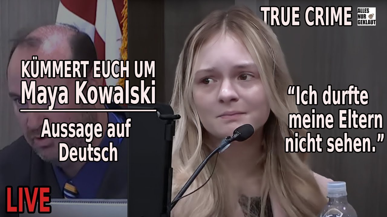 Gefangen im Krankenhaus Aussage Maya Kowalski TRUE CRIME LIVE Deutsch