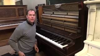 BEFORE RESTORATION! - 1918 Lexington Upright Piano #65798