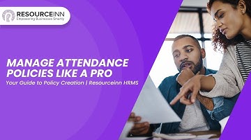 2. Attendance Policy Creation Resourceinn HRMS | HR Policies & Compliance