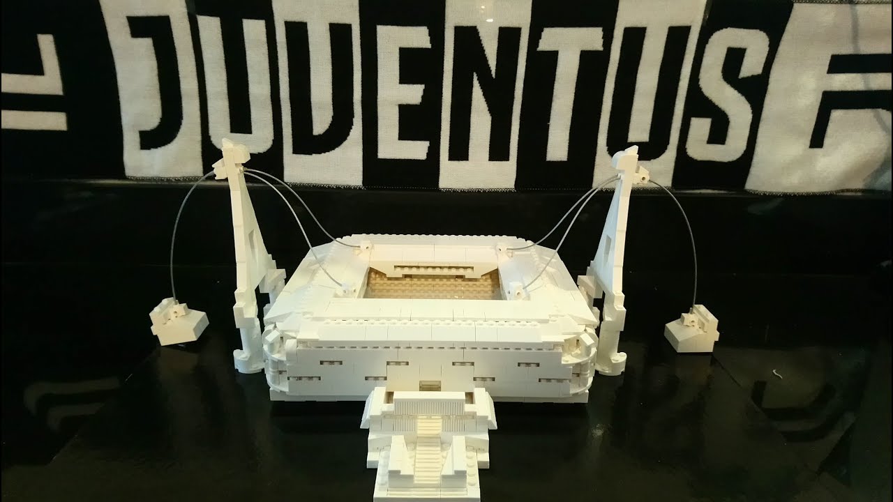 Juventus Allianz Stadium Model With Lego Youtube