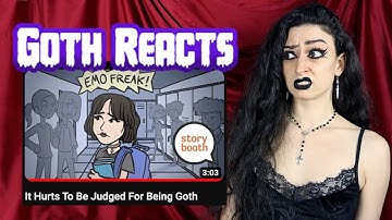 GOTH REACTS: It Hurts To Be Judged For Being Goth 💀