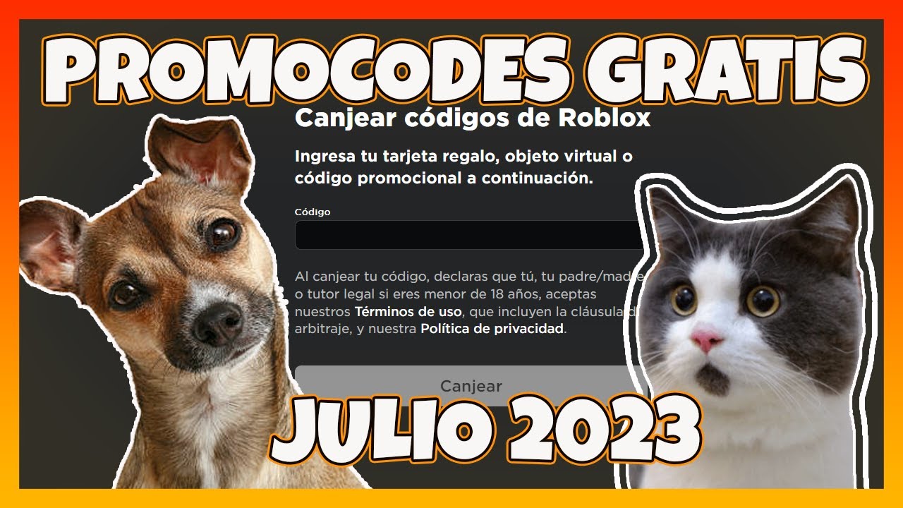 🔥 Promo codes de Roblox 2023 (codigos de roblox GRATIS) y TOP